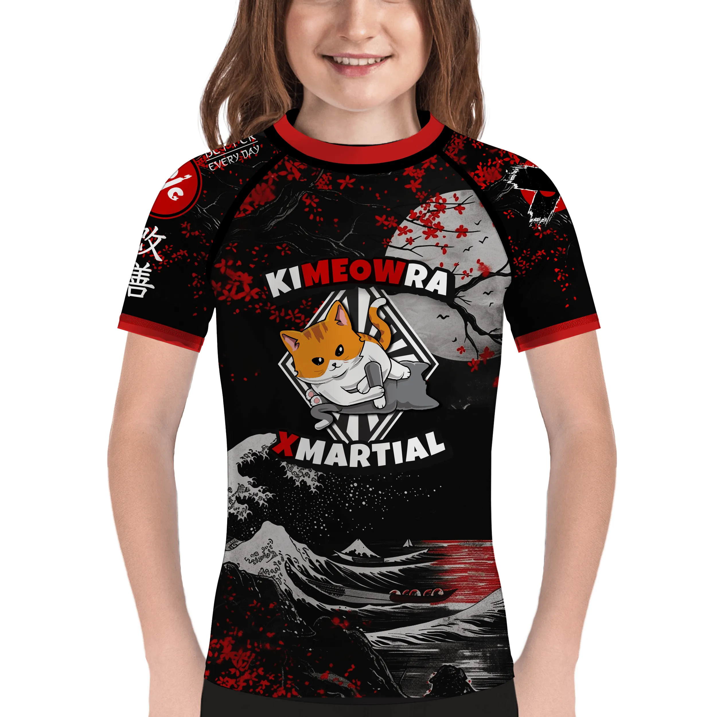 Kimeowra Kids BJJ Rash Guard